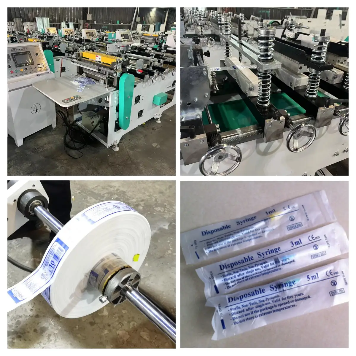 Disposable Syringe Plastic Bag Machines
