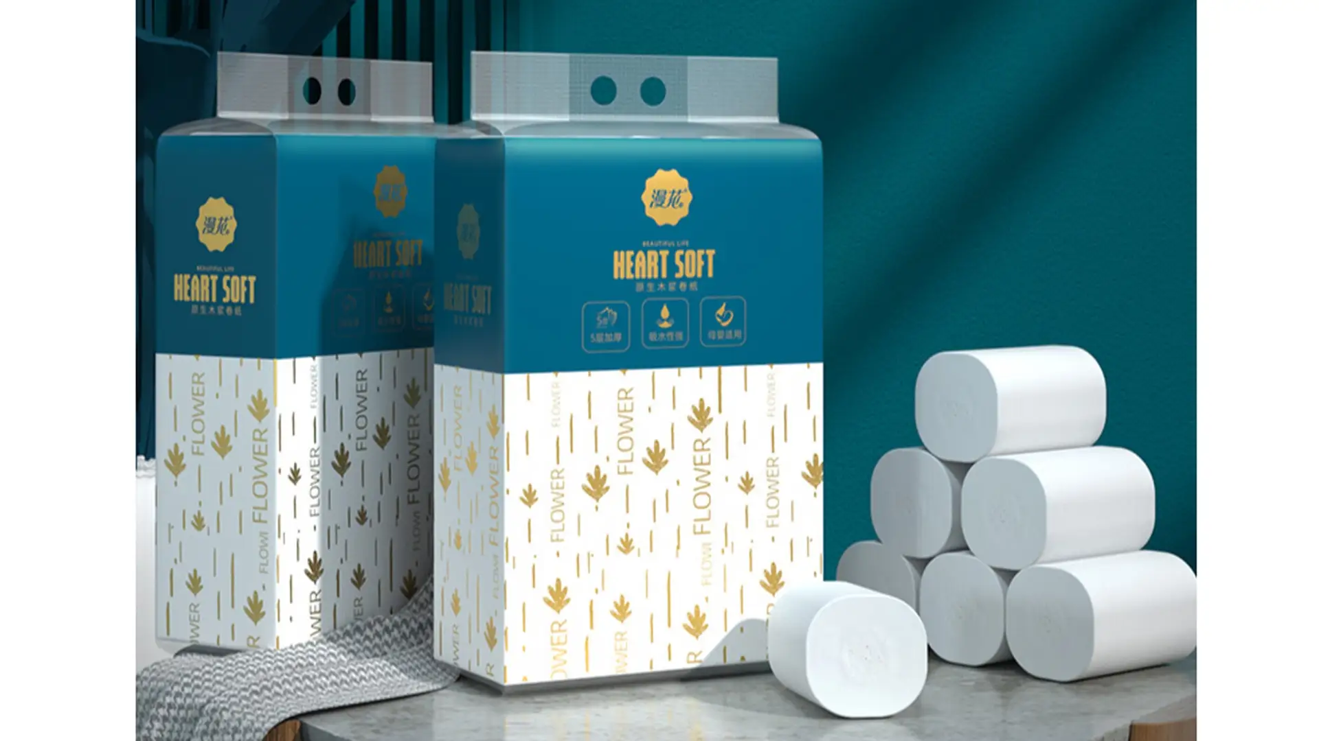 Facial Tissue Paper Bag