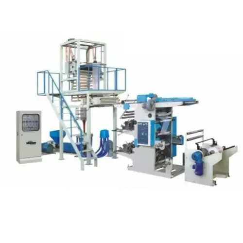 Polythylene blown film extrusion with