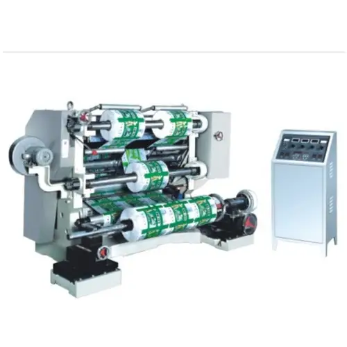 Vertical Slitting and rewinding machine