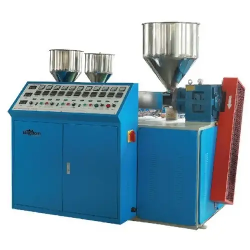 three colors drinking straw making machin extrusion
