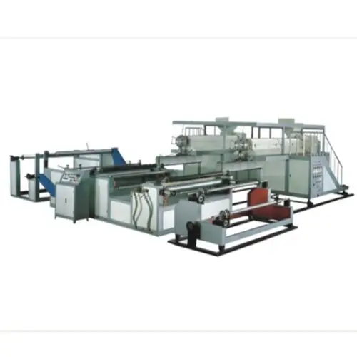 three layers air bubble film making machine extrusion